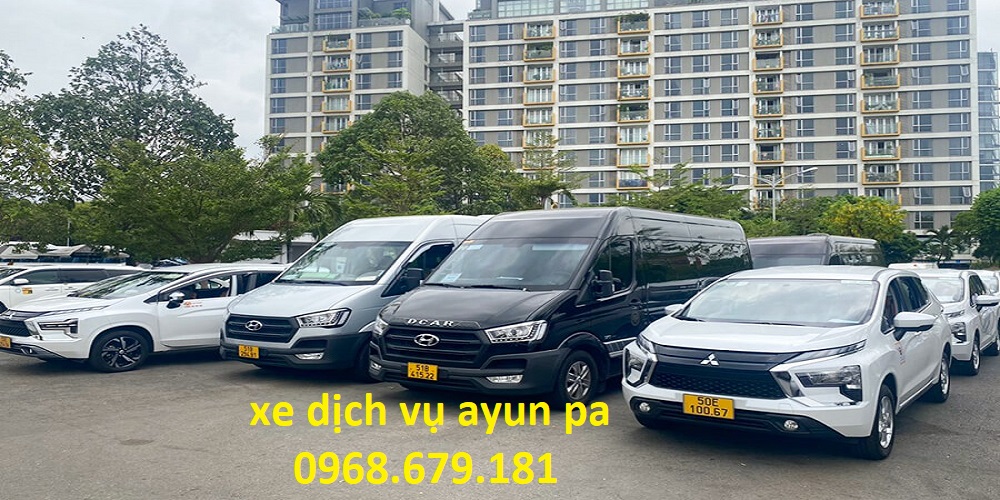 xe dịch vụ ayun pa