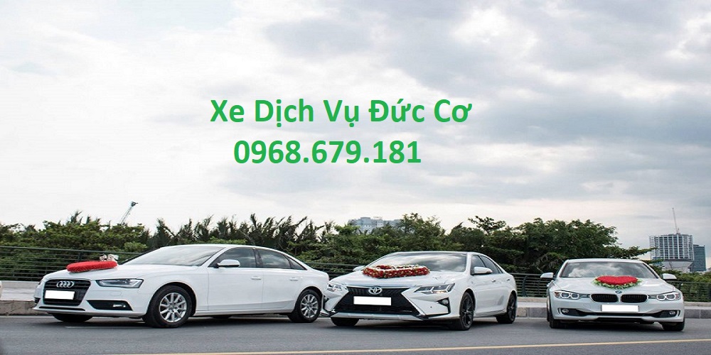 xe dịch vụ đức cơ