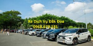 xe dịch vụ đắk đoa