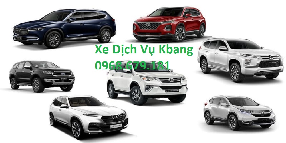 xe dịch vụ kbang