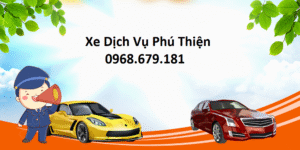 xe dịch vụ phú thiện